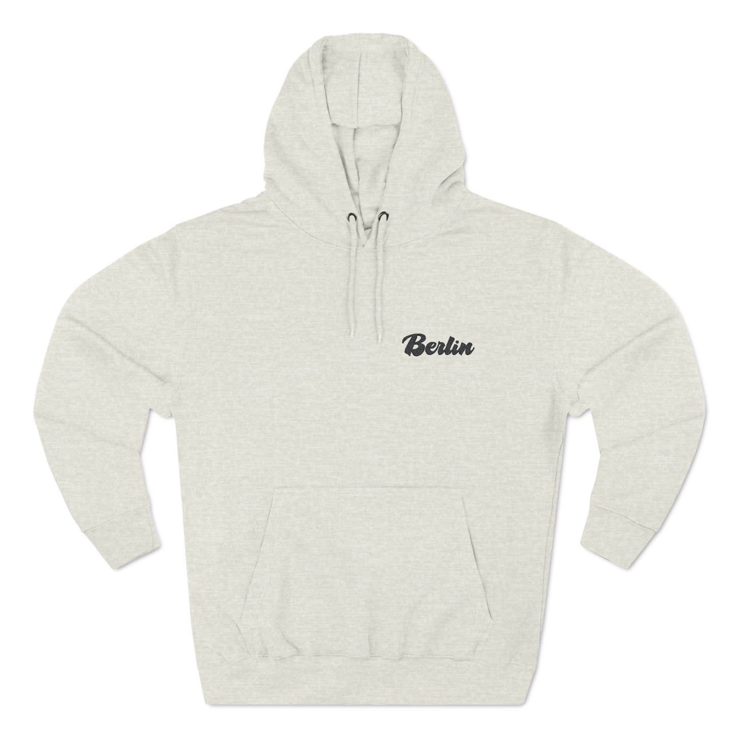 Three-Panel Fleece Hoodie